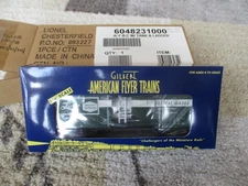Amer Flyer 6-48231 Linde Box/tank car (12/8/24 169)