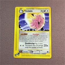 2002 Pokemon TCG Expedition Base Set Clefable 41/165 Rare 70 HP EN on eBay