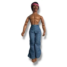 Jimi Hendrix Mego Music  MARTY ABRAMS 8" Action Figure