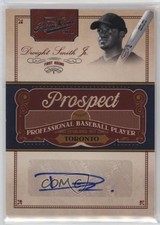 2011 Playoff Prime Cuts Prospect Signatures 241/299 Dwight Smith Jr #DS Auto 4g8