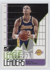 2020-21 Panini Donruss All-Time League Leaders Kareem Abdul-Jabbar #1 HOF 1s17
