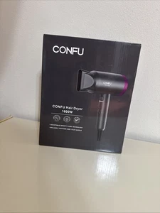 CONFU KF-3127 Séchoir à cheveux 1600W Infinity Speed Diffuseur Buse plate