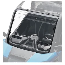 Vented Full Front Windshield Windscreen Window for Can Am Commander & MAX 21-25