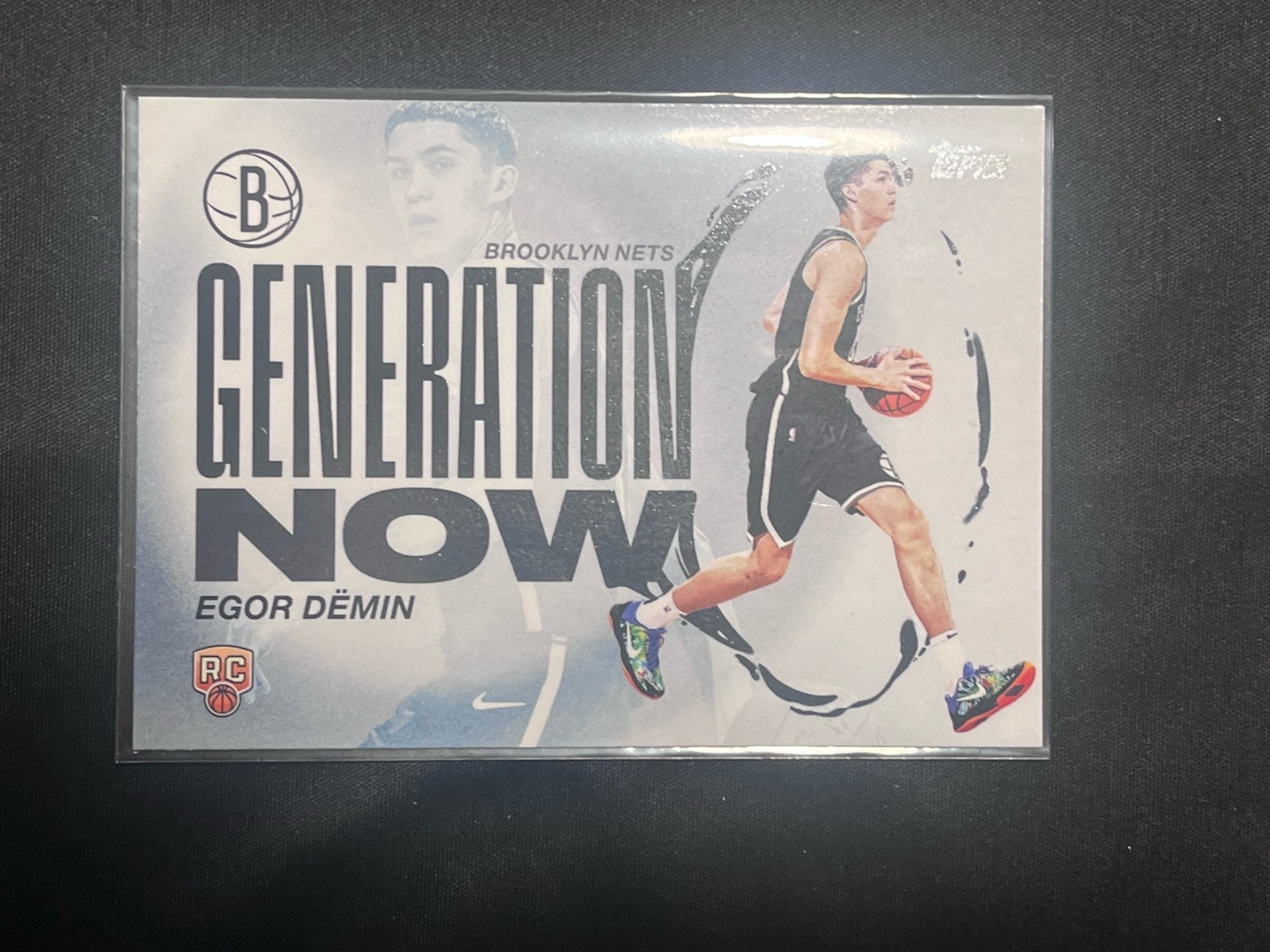 2025-26 Topps Egor Demin #GN-8 Generation Now RC Nets Rookie