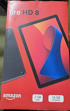Amazon Fire HD 8 8in Wi Fi Tablet 16GB Storage 2GB RAM Black