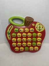 RARE FRENCH Vtech Alphabet ABC Learning Apple Education Interactive Music Toy