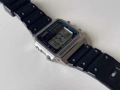 Casio DW-2000 Blue Dial – Vintage Casio Dive Watch – Excellent