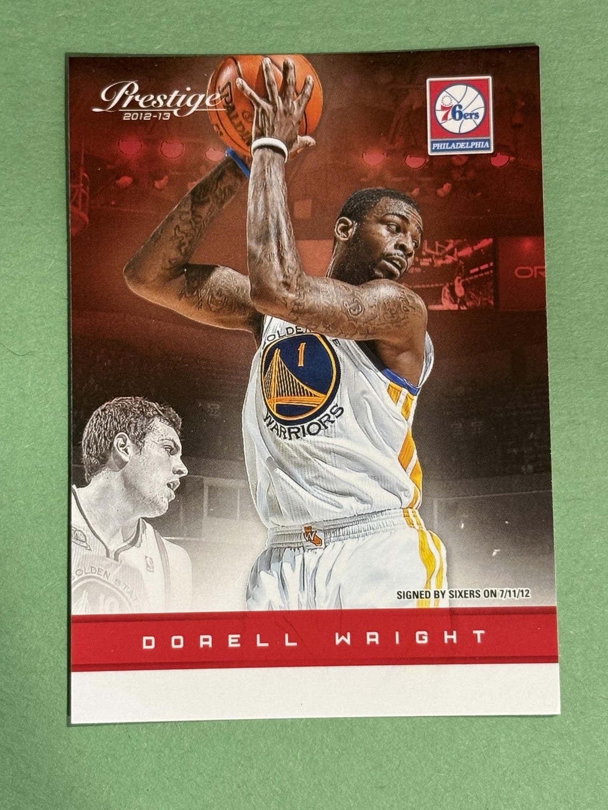Dorell Wright 2012-13 Panini Prestige Philadelphia 76ers #145 U832