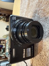 Nikon Coolpix S7000 16MP Digital Camera 20x Zoom Wi‑Fi - Black