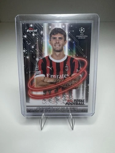 Christian Pulisic 2024-25 Topps Finest UEFA Total Football (1:3 Case) SSP FF-20