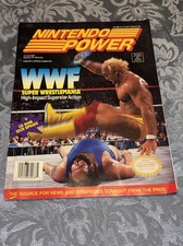 Revista Nintendo Power Volumen 35 WWF Super Wrestlemania con Póster Street Fighter