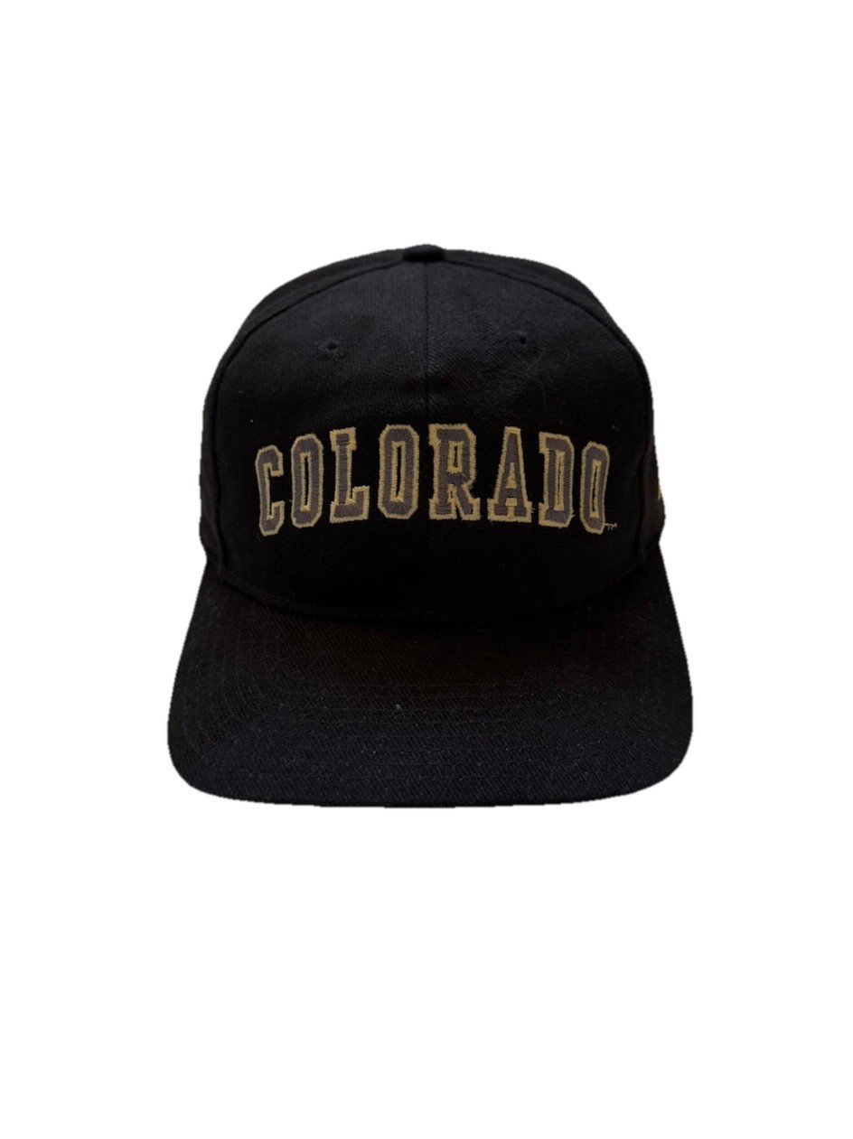 Vintage 90s Nike University Of Colorado Buffaloes Sellout SnapBack Hat