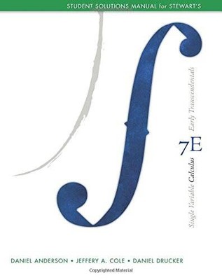 Student Solutions Manual, (Chapters 1-11) for Stewart's Single Varia - VERY GOOD