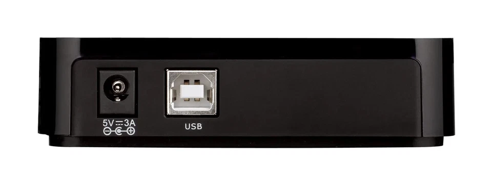 D-Link DUB-H7  Hi-Speed USB 2.0 Powered 7-Port Hub - Black NEW SEALED - Image 3 of 4
