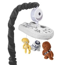 Lambs  Ivy Star Wars Millennium Falcon Musical Crib Mobile