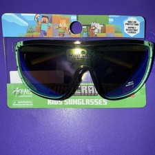 Minecraft Kids Sunglasses 100 UV Protection Impact Resistant Lenses