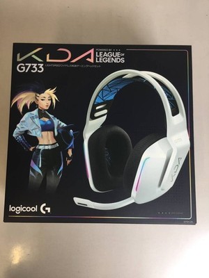 Logitech Logicool G733 KDA LIGHTSPEED Wireless White Gaming Headset Japan
