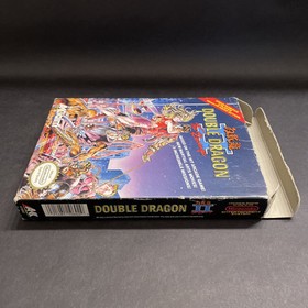🔥Double Dragon II 2 The Revenge completo di scatola CIB con poster! Nintendo NES 1990