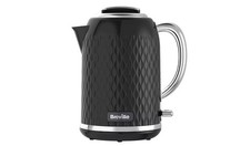 Image of Breville Curve 3000w 1.7L Kettle Black & Chrome VKT017 - New Unboxed