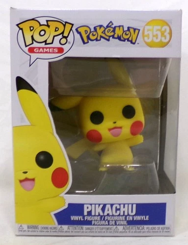 Funko Pop! 2020 Games Nintendo Game Freak Pokemon 553 Pikachu New in Box