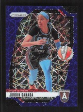 Jordin Canada 2024 Panini Prizm WNBA Blue Velocity Prizms #91