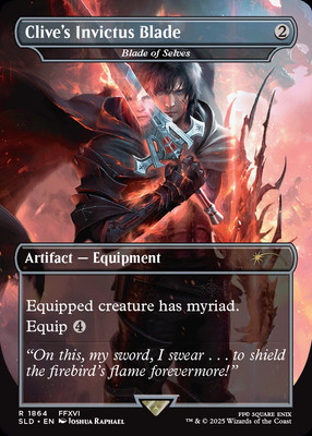 Magic the Gathering (MTG) Secret Lair x Final Fantasy: Weapons EN