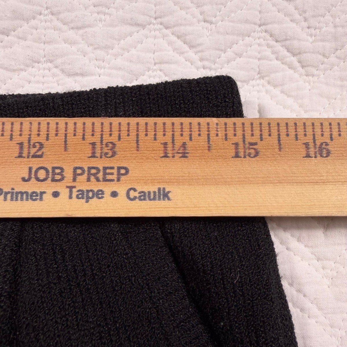Vtg Don Sayers Black Knit Pleated Trousers Pants Wool Rayon Women Sz 12 USA Made View 5
