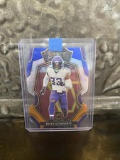 2023 Panini Select Brian Asamoah II RC Premier Level Blue Orange Die Cut 22/35