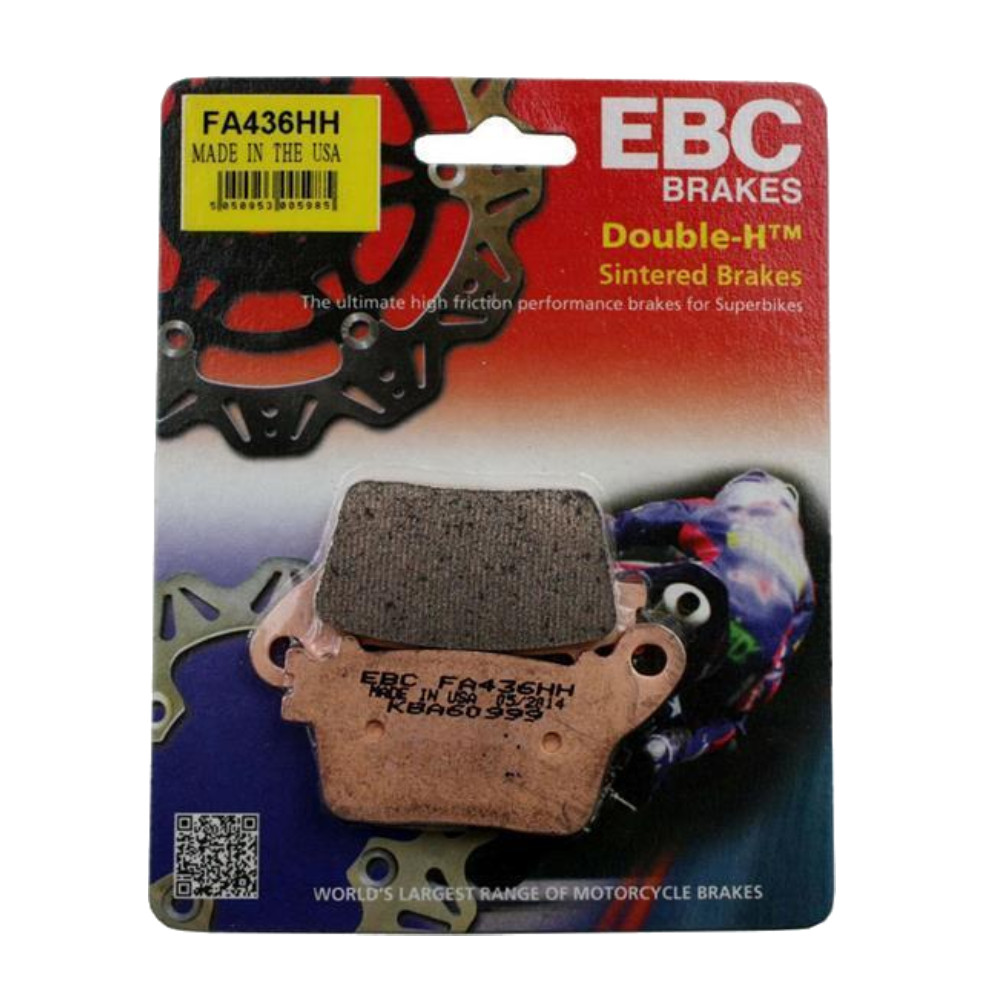KAWASAKI ZX6 R ZX 636 2013 - 2020 EBC Sintered REAR Disc Brake Pads FA436HH