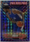 2024 Topps Chrome Basketball Purple Geometric Refractor Joel Embiid #10