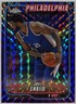 2024-25 Topps Chrome Joel Embiid Purple Geometric #10 Philadelphia 76ers 29/129