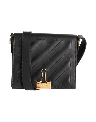 Off-white™ - Women - Leather Flap bag - Black