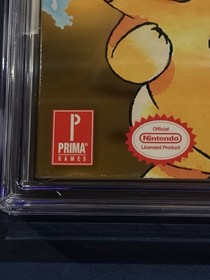 Pokemon Yellow Official Strategy Guide Prima Games CGC Graded 8.5