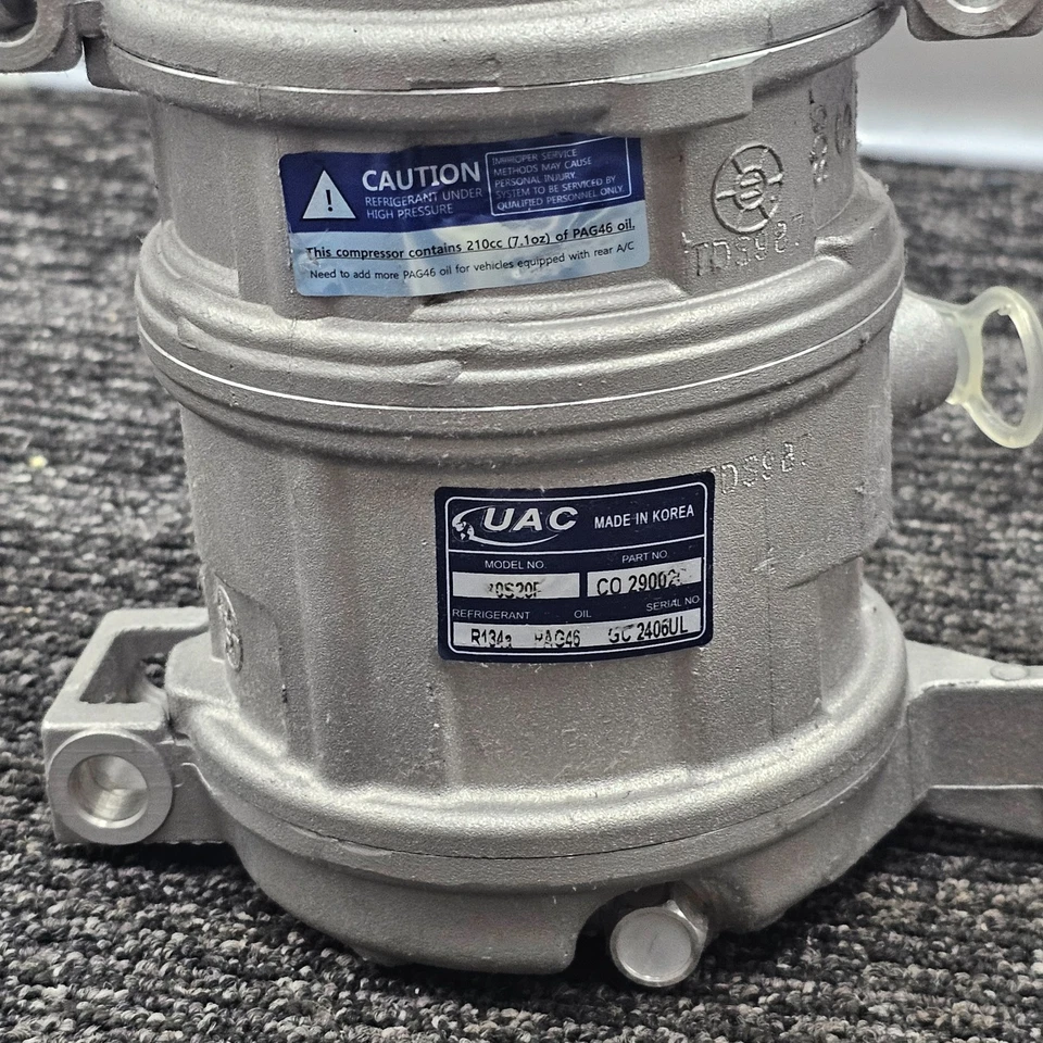 Embreagem/compressor UAC A/C CO29002C compatível com 2024 Chevrolet Express 2500 - Imagem 3 de 4