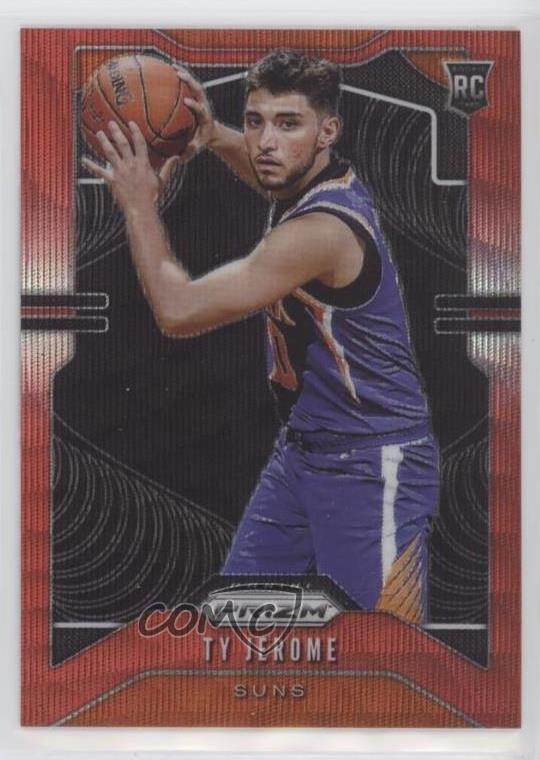 2019-20 Panini Prizm Rookie Ruby Wave Prizm Ty Jerome #268 02ur