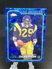 Eric Dickerson 2024 Topps Chrome Sapphire Football #104 Los Angeles Rams