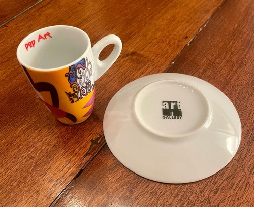 Coppia Di Tazzine Da Caffè Pop Art - Foto 2 di 4