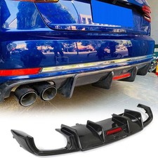 A4 Carbon Fiber Rear Diffuser for Audi A4 B9 2017-19 Base Sedan Factory Outlet