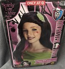 MONSTER HIGH SCARLY EVER AFTER SNOW BITE DRACULAURA CHILDS WIG COSTUME  new