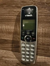 VTech CS5229-2 Silver Black Cordless Handset Only Phone w/ Battery