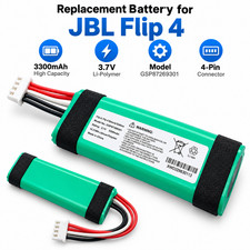 OEM Battery Replacement GSP872693 01 3300mAh For JBL Flip 4 Special Edition USA