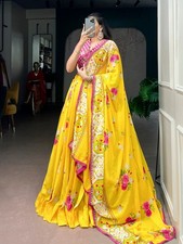 Traditional Indian Lengha Pakistani Wedding Bollywood Party Wear Lehenga Choli