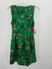 Pre-Owned Vince Camuto Green Size 4 Short Sleeveless Dress