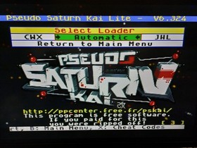 Sega Saturn - Soft Modded, Recapped - w/ fan-translated English Policenauts!