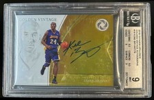 2018-19 Panini Opulence Kobe Bryant Golden Vintage Auto #45/79 Lakers BGS 9