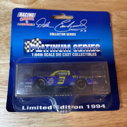 1994 Action RCCA 1/64 Dale Earnhardt 1984 #3 Wrangler Blue Goose Monte Carlo