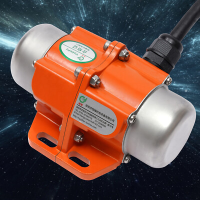 30W AC Vibration Motor Asynchronous Vibrator Adjustable 110V 1PH 3600RPM