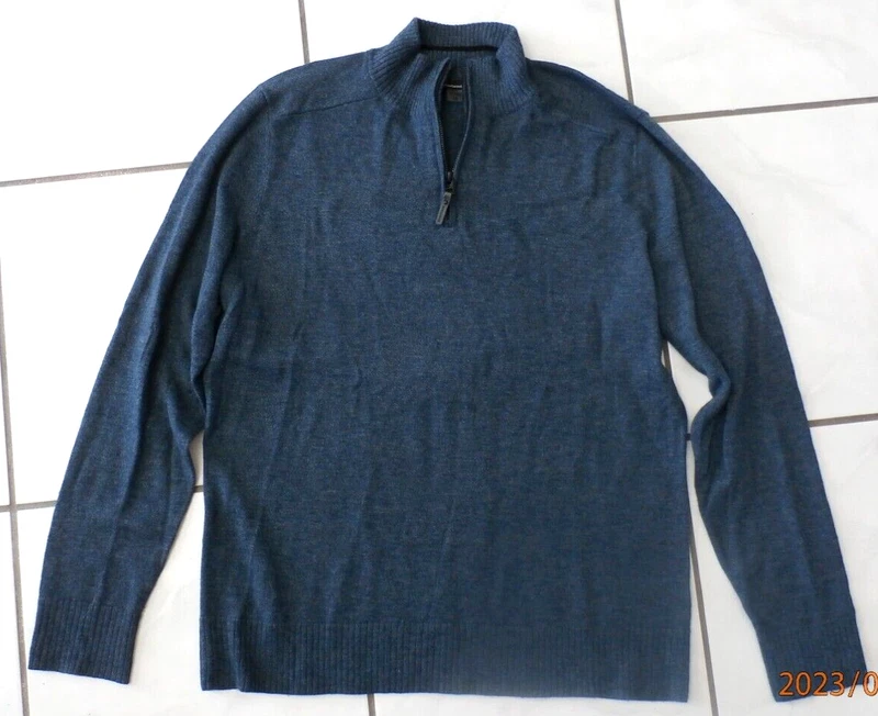 smartwool wool blend 1/4 zip pullover sweater