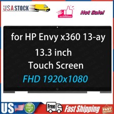 New for HP Envy x360 13-AY LCD Display Touch Screen Assembly Bezel Board