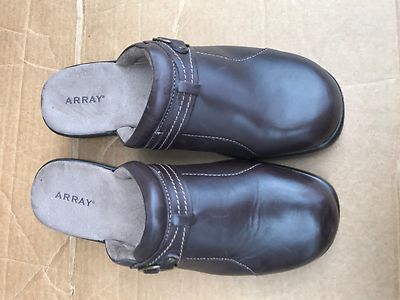 Array Lyric Women Mules Pre Owned SIZE 9M